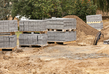 Image showing paving slabs  