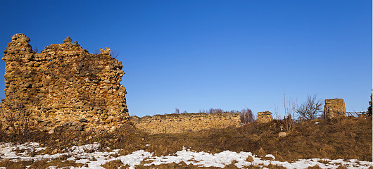 Image showing fortress ruins  