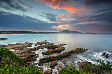 Image showing Sunset Sapphire Coast