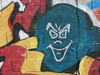 Image showing graffiti - the funny beast