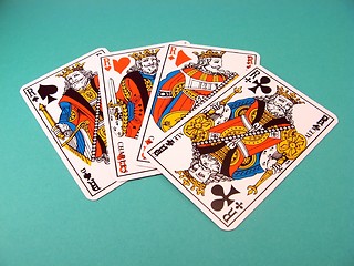 Image showing poker - four of a kind