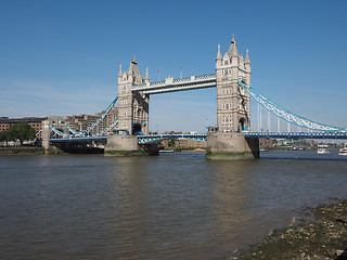 Image showing Tower Bridge in London