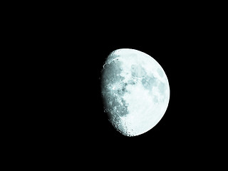 Image showing Gibbous moon