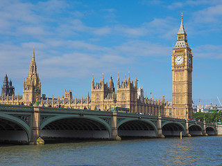 Image showing Houses of Parliament in London