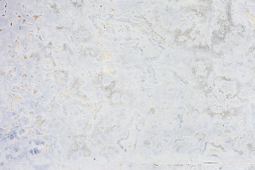 Image showing Grungy White Concrete Wall Background