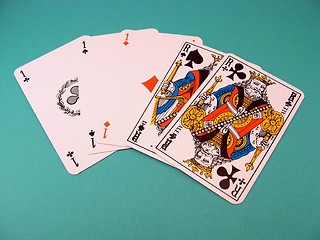 Image showing poker - full house