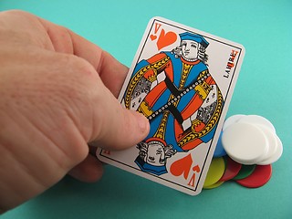 Image showing poker - the last jack