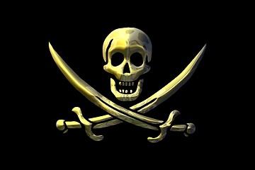 Image showing pirate flag