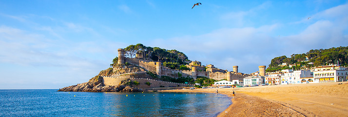 Image showing Tossa de Mar, Catalonia, Spain, JUNY 13, 2013