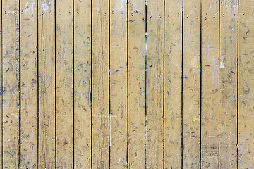 Image showing Yellow Wooden Plank