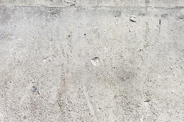 Image showing Grungy White Concrete Wall Background