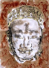 Image showing Buddha's head