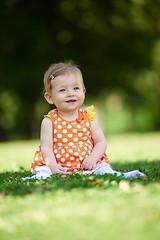 Image showing baby in park