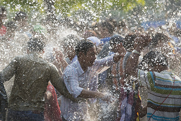 Image showing ASIA MYANMAR MANDALAY THINGYAN WATER FESTIVAL