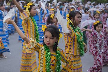 Image showing ASIA MYANMAR MANDALAY THINGYAN WATER FESTIVAL