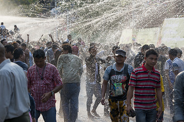 Image showing ASIA MYANMAR MANDALAY THINGYAN WATER FESTIVAL