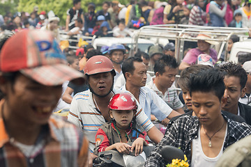 Image showing ASIA MYANMAR MANDALAY THINGYAN WATER FESTIVAL