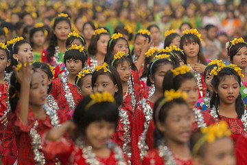 Image showing ASIA MYANMAR MANDALAY THINGYAN WATER FESTIVAL