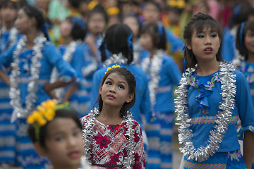 Image showing ASIA MYANMAR MANDALAY THINGYAN WATER FESTIVAL