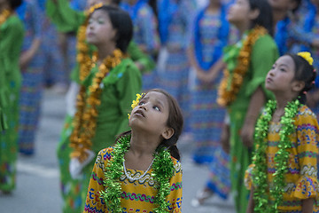 Image showing ASIA MYANMAR MANDALAY THINGYAN WATER FESTIVAL