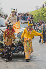 Image showing ASIA MYANMAR MANDALAY THINGYAN WATER FESTIVAL