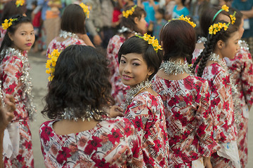 Image showing ASIA MYANMAR MANDALAY THINGYAN WATER FESTIVAL