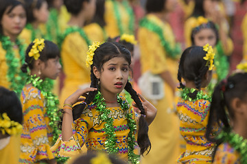 Image showing ASIA MYANMAR MANDALAY THINGYAN WATER FESTIVAL