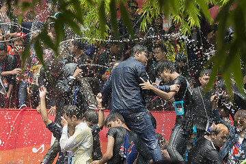 Image showing ASIA MYANMAR MANDALAY THINGYAN WATER FESTIVAL