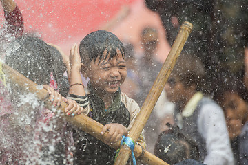 Image showing ASIA MYANMAR MANDALAY THINGYAN WATER FESTIVAL