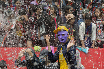 Image showing ASIA MYANMAR MANDALAY THINGYAN WATER FESTIVAL