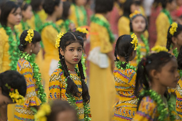 Image showing ASIA MYANMAR MANDALAY THINGYAN WATER FESTIVAL