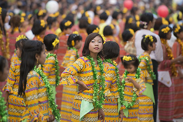 Image showing ASIA MYANMAR MANDALAY THINGYAN WATER FESTIVAL