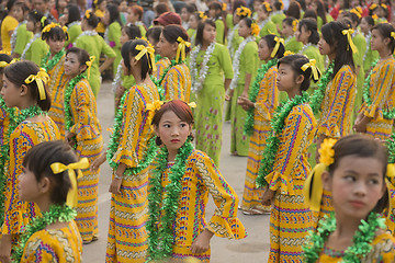 Image showing ASIA MYANMAR MANDALAY THINGYAN WATER FESTIVAL