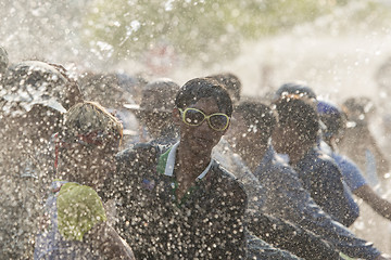 Image showing ASIA MYANMAR MANDALAY THINGYAN WATER FESTIVAL