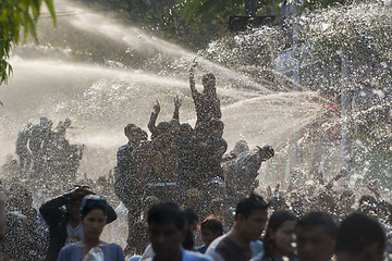 Image showing ASIA MYANMAR MANDALAY THINGYAN WATER FESTIVAL