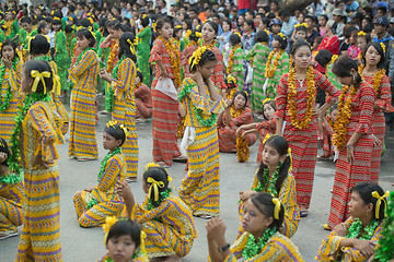 Image showing ASIA MYANMAR MANDALAY THINGYAN WATER FESTIVAL