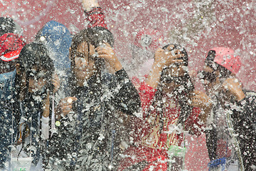 Image showing ASIA MYANMAR MANDALAY THINGYAN WATER FESTIVAL