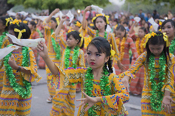 Image showing ASIA MYANMAR MANDALAY THINGYAN WATER FESTIVAL