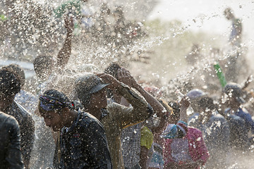 Image showing ASIA MYANMAR MANDALAY THINGYAN WATER FESTIVAL