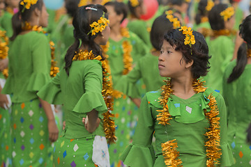 Image showing ASIA MYANMAR MANDALAY THINGYAN WATER FESTIVAL