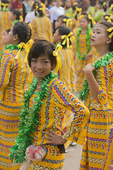 Image showing ASIA MYANMAR MANDALAY THINGYAN WATER FESTIVAL