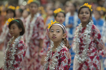 Image showing ASIA MYANMAR MANDALAY THINGYAN WATER FESTIVAL