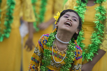 Image showing ASIA MYANMAR MANDALAY THINGYAN WATER FESTIVAL