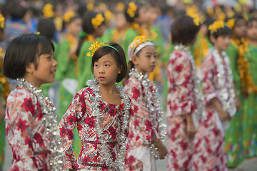 Image showing ASIA MYANMAR MANDALAY THINGYAN WATER FESTIVAL