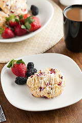 Image showing Orange Cranberry Scones