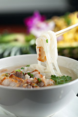 Image showing Thai Soup with Pork