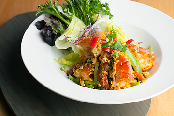 Image showing Thai Jumbo Shrimp Salad