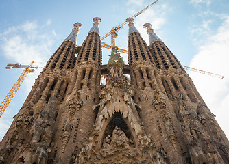 Image showing Sagrada Familia detail