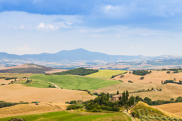 Image showing Countryside in Tuscany