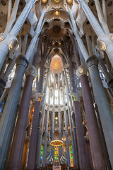 Image showing Sagrada Familia Interior